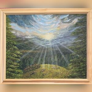 After the Storm Original oil painting signed by Natalya McCafferty